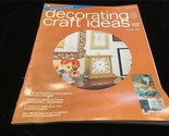 Decorating &amp; Craft Ideas Magazine August 1973 Cameo Classics, Craft Deco... - $10.00