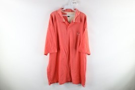 NOS Vintage Marithe Francois Girbaud Mens 3XL Spell Out Rugby Polo Shirt Pink - £77.93 GBP