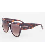 Tom Ford ANOUSHKA Havana / Brown Gradient Sunglasses TF371-F 53F Asian Fit - £188.50 GBP