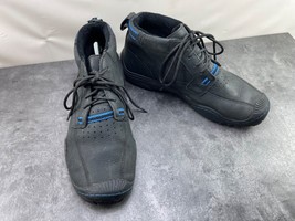 Jambu Boots Men 11.5M Andy Shoes black Leather Lace Up Casual Trail Work... - $27.54