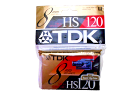 TDK 8mm HS120 Video Cassette - $9.89