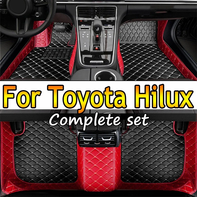 Car Floor Mats For Toyota Hilux 2022 2021 2020 2019 2018 2017 2016 2015 2014 - $66.58