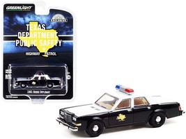 1981 Dodge Diplomat White and Black Highway Patrol &quot;Texas Department of Public - £15.50 GBP