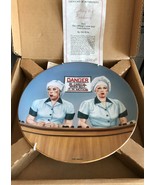 I LOVE LUCY NEW COLLECTORS PLATE: EATING THE EVIDENCE - €114,52 EUR
