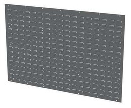 Akro-Mils 30655Gy Steel Louvered Panel, 52 In W X 5/16 In D X 34 In H, Gray - £266.97 GBP