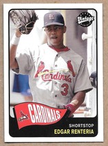 2003 Upper Deck Vintage #50 Edgar Renteria St. Louis Cardinals - $2.23