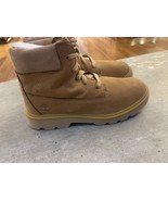 TIMBERLAND WOMEN&#39;S ROWAN WAY 6 INCH LACE BOOT MEDIUM BROWN NUBUCK A42F8-EM5 - $219.54 CAD