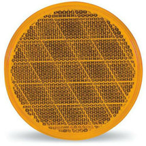 Optronics RE-21AS Reflector Round Amber - £7.82 GBP