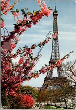 La Tour Eiffel The Eiffel Tour Vintage Paris France Postcard PC223 - £5.49 GBP
