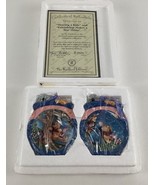 Bradford Pooh&#39;s Honeypot Adventures Ornament Set Sharing A Ride Star Shi... - $53.72 CAD