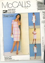 McCall&#39;s 2 hour Dress Short Sleeve or No Sleeve Size 20, 22, 24 UNCUT - £3.12 GBP
