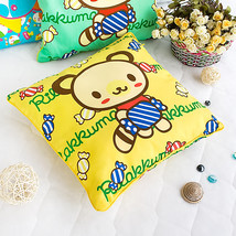 [Yellow Candy Bear]Pillow Cushion 15.8 by 15.8 inches - £14.45 GBP