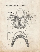 Cantilever Strap For Football Shoulder Pads Patent Print - Old Look - $7.95+