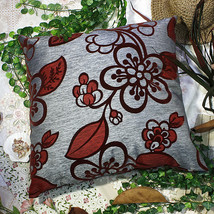 [Darkred Plum Blossom]Pillow Cushion 23.6 by 23.6 inches - £31.44 GBP