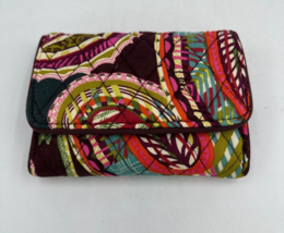 Vera Bradley NWT RFID Riley Compact Wallet Heirloom Paisley Trifold - $26.02