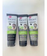 3 Pack Biore Charcoal Whipped Purifying Mask 4 Oz Each Great For Oily Skin - $399.81 MXN