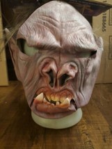 Vintage Adult Ghoul Zombie Latex Mask Halloween Cinema Secrets With Hair New - £25.84 GBP
