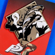 Persona 5 Royal Haru Noir Gold Emblem Limited Edition Enamel Pin Figure - £10.58 GBP