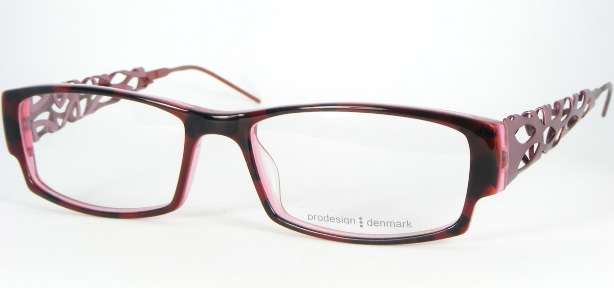 &quot; Leggi &quot; Prodesign denmark 5617 4034 Rosso Demi / Tartaruga Occhiali 53 16 - $64.33