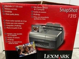 Reduced---LEXMARK Snap-Shot P315 Portable  Mini FOTO Printer - £31.93 GBP