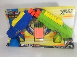 Air Warriors Ultra-Tek Wizard 2-pack dart blaster guns by Buzz Bee Toys      13 - £25.28 GBP