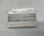 2011 Chevrolet Cruze Owners Manual Handbook OEM L04B55009 - $14.84