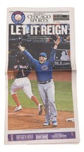 Chicago Cubs World Series Chicago Tribune November 3, 2016 Newspaper - £30.93 GBP
