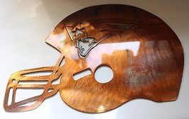 Patriots Helmet - Metal Wall Art - Copper 18&quot; - £34.15 GBP