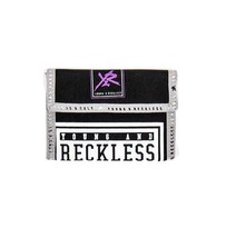 Men&#39;s Young &amp; Reckless Stamp Velcro Bi Fold Wallet Y&amp;R Gray/Black Logo New $29 - £13.54 GBP