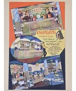 CHUNGKING SUPPER CLUB-Restaurant Baltimore MD Maryland Postcard c. 1940s - $13.64