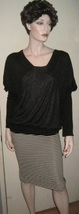 Vintage WOMEN&#39;S Ladies Asian KOREAN Fashion TO Long Sleeve Shrug Blouse Sweater - £20.82 GBP
