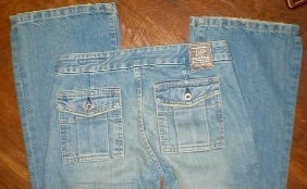 Primary image for New $189 Womens CHIP & PEPPER UNCLE JESSE JEANS 25 x 33 