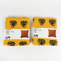 Ikea AROMATISK Pillow cushion cover yellow 20x20 &quot; 805.414.38 (2 Pack) -... - $39.59