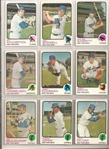 Vintage Lot of 9 Topps Baseball Cards National League New York Mets - 1973 - £21.53 GBP