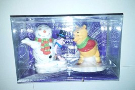 2003 Paul Cardew Disney Showcase Collection  Pooh &amp; Piglet Salt/Pepper Shakers - £13.44 GBP