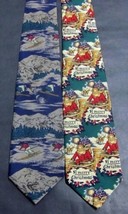 ROBERT TALBOTT LOT OF (2) (56&quot; x 3.5&quot;) 100% SILK NECKTIES MADE FOR OTHER... - £9.20 GBP