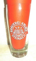 Kalble +1981 Steinach White-Label German Beer Glass - £7.86 GBP