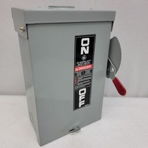 General Electric TG3221 30A 240Vac 2 pole Fusible Safety Switch Disconnect - $29.02