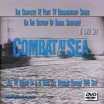 Combat At Sea DVD Set All 12 Naval Warfare TV Shows 6 Discs - £46.82 GBP