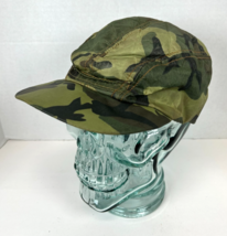 Vintage 1980&#39;s Mens S/M Camouflage Water Repellent Insulated Hunting Hat... - $14.80