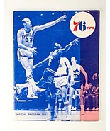 *1969-1970 NBA San Diego at Philadelphia Official Program with Autographs - $74.65 CAD