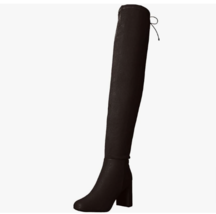 Chinese Laundry King Over The Knee Boot Suedette Black Women&#39;s US 8 New - £31.54 GBP