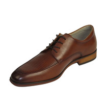 Men's Shoes Steve Madden Soft Leather upper Lace Up Imala Tan image 4