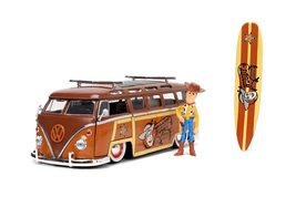 Jada Toys Disney Pixar Toy Story 1:24 Volkswagen T1 Bus Diecast Vehicle ... - £32.52 GBP