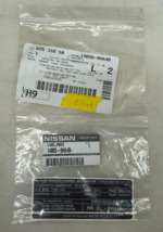2011-2013 Nissan Altima Emissions Lable P/N 14805-9HA4B Genuine Oem Part New - $4.97