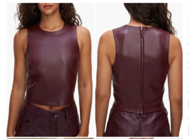 Brown Genuine Party Handmade  Top Formal Stylish Women&#39;s Casual Lambskin... - £96.36 GBP+