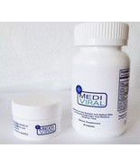 MediViral Extra Strength Herpes Daily Supplement and Topical Cream 2 - £79.60 GBP