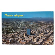 Postcard Tucson Arizona Aerial View Downtown Chrome Unposted - $8.21