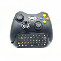 Microsoft Xbox 360 OEM Wireless Controller w/OEM Xbox 360 Chatpad TESTED... - $19.79