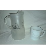 B.C. Comics Frosted Pitcher &amp; Grog Coffee Mug Glasses Johnny Hart - $15.00